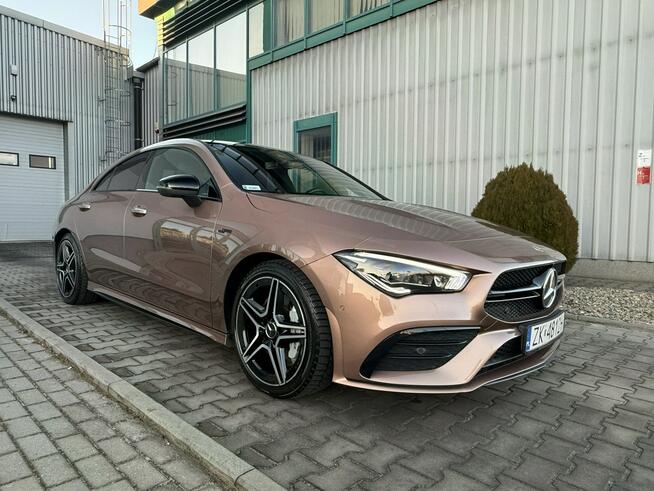 Mercedes CLA 35 AMG 4Matic+. Bezwypadkowy. Burmester. Panorama. Gwarancja. F-VAT marża