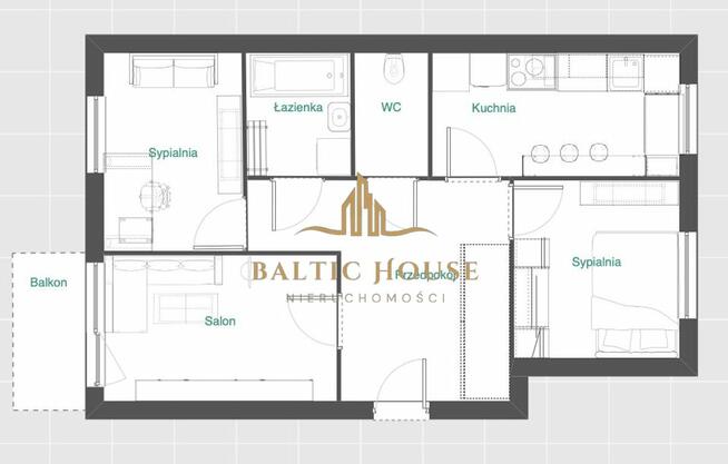 Mieszkanie Gdynia Obłuże, Pułkownika Stanisława Dąbka