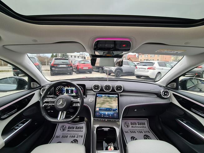 Mercedes C 220 AMG Szyberdach Navi Kamera Skóra+El+Grzane El.Klapa Webasto Full Led