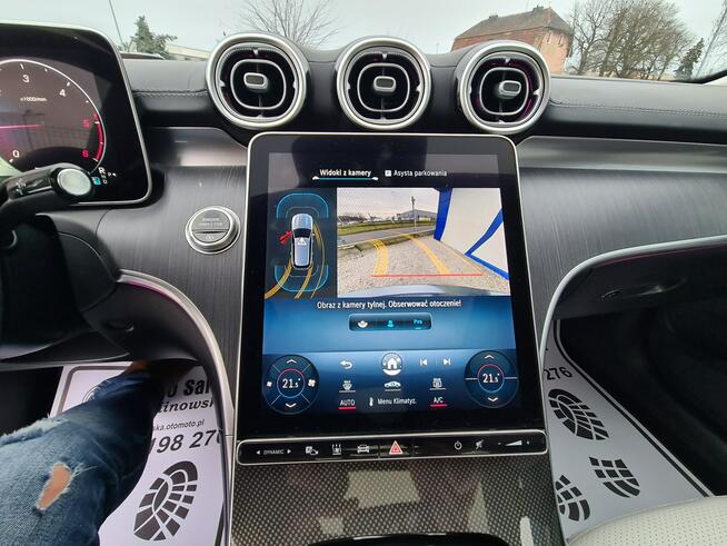 Mercedes C 220 AMG Szyberdach Navi Kamera Skóra+El+Grzane El.Klapa Webasto Full Led