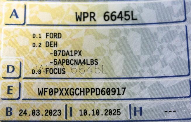 Ford Focus Titanium SalonPL FV23% 125KM Navi LED Tempomat Asystent Pasa Gwarancja