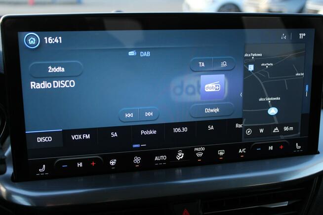 Ford Focus Titanium SalonPL FV23% 125KM Navi LED Tempomat Asystent Pasa Gwarancja