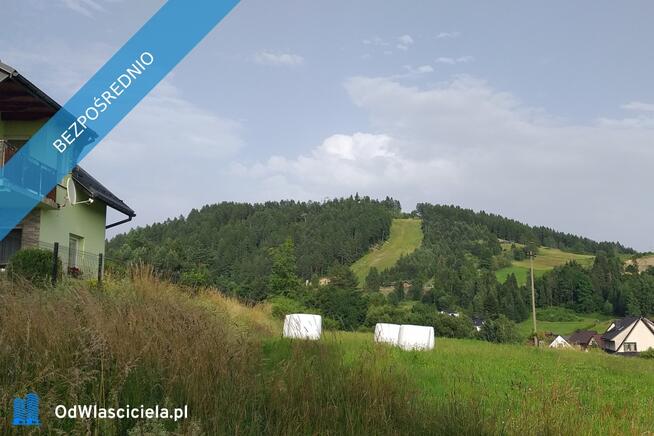 Działka budowlana z panoramicznym widokiem na okolicę i Tatry.