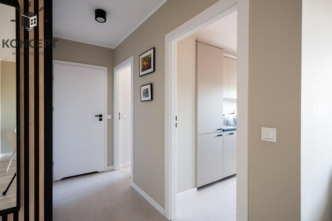 Stylowy, 2 pokojowy apartament z balkonem