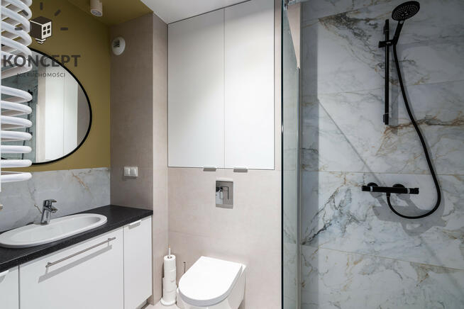 Stylowy, 2 pokojowy apartament z balkonem