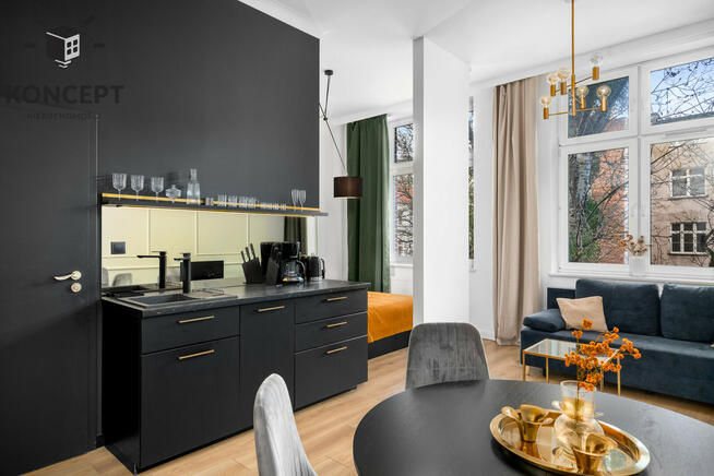 Piękne studio z sypialnią ul. Worcella | Winda