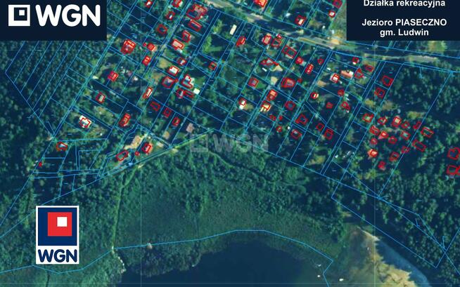 Działka rekreacyjna Piaseczno gm. Ludwin, Piaseczno