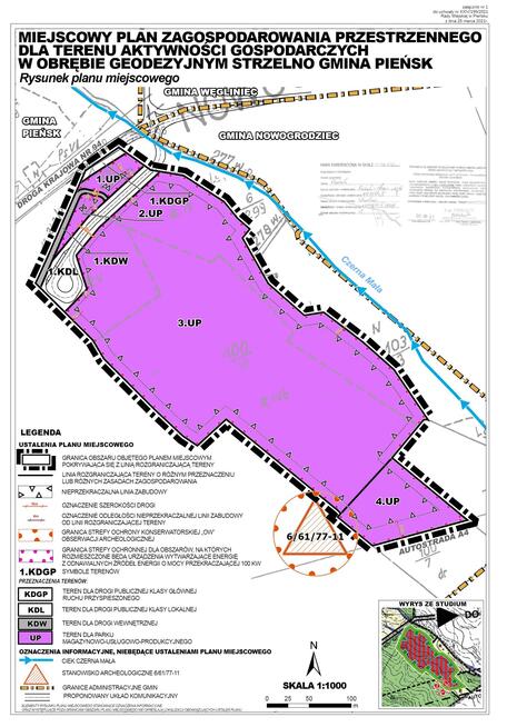 Działka inwestycyjna Strzelno gm. Pieńsk