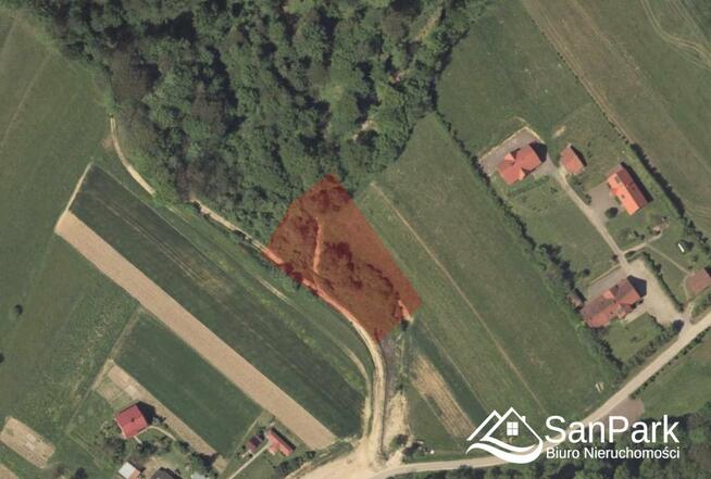 Działka rolna Orelec gm. Olszanica