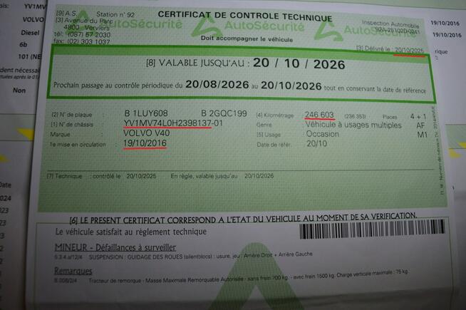 Volvo V40 2.0 D2 Automat Serwis Navi Bluetooth