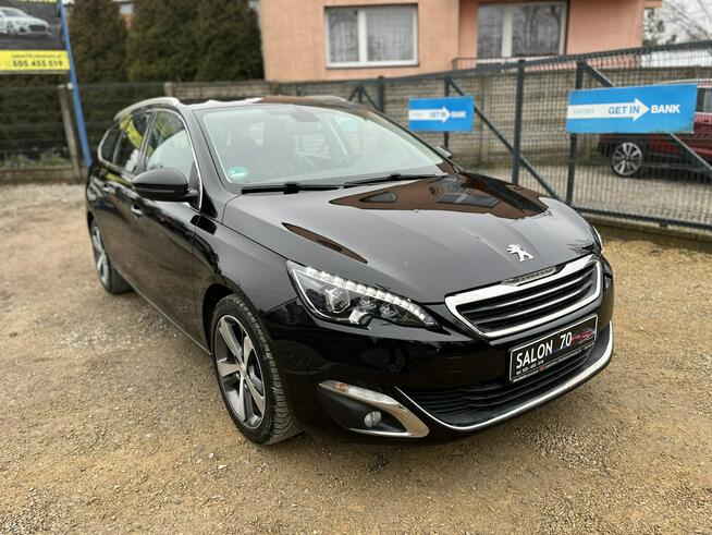 Peugeot 308 1.2 1wł Climatronic Navi GPS Xenon Led Grzane Fotele Stan BDB Bezwypad
