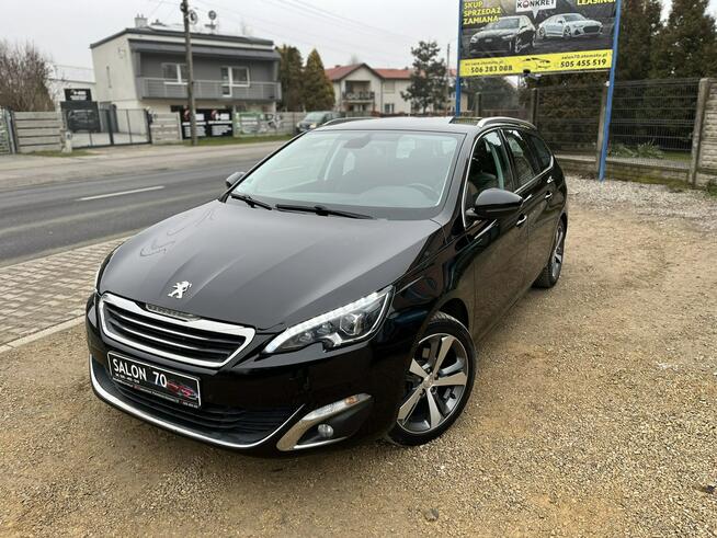 Peugeot 308 1.2 1wł Climatronic Navi GPS Xenon Led Grzane Fotele Stan BDB Bezwypad