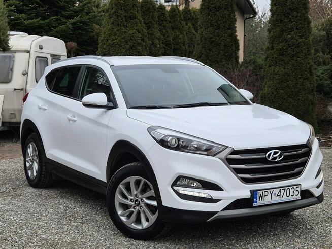 Hyundai Tucson Wzorowy, 1.6B 135KM, 2016r, Przebieg 142tyś km, Org. Lakier