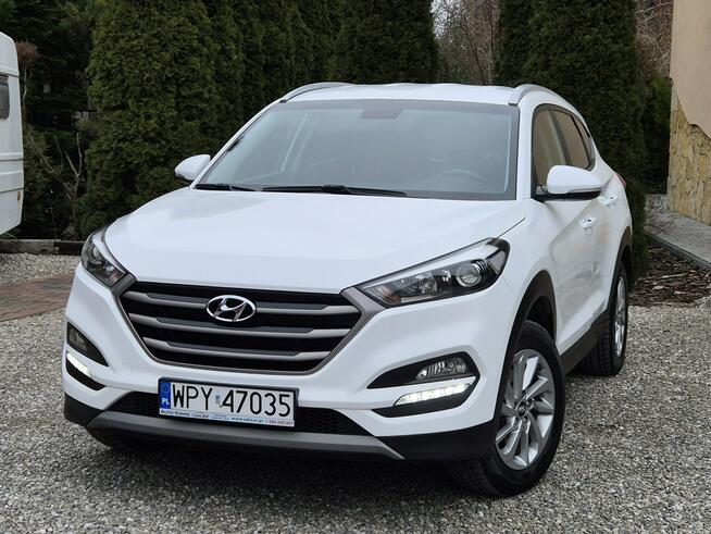 Hyundai Tucson Wzorowy, 1.6B 135KM, 2016r, Przebieg 142tyś km, Org. Lakier