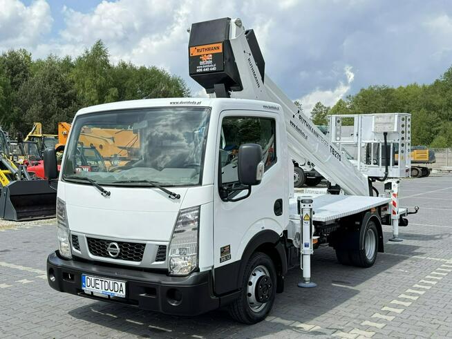 Nissan Cabstar Podnośnik Koszowy 27m RUTHMANN TB 270.3 Zwyżka UDT Wumag GSR 15m w bok