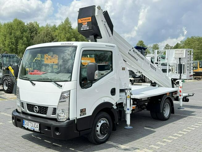 Nissan Cabstar Podnośnik Koszowy 27m RUTHMANN TB 270.3 Zwyżka UDT Wumag GSR 15m w bok