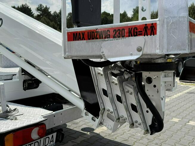 Nissan Cabstar Podnośnik Koszowy 27m RUTHMANN TB 270.3 Zwyżka UDT Wumag GSR 15m w bok