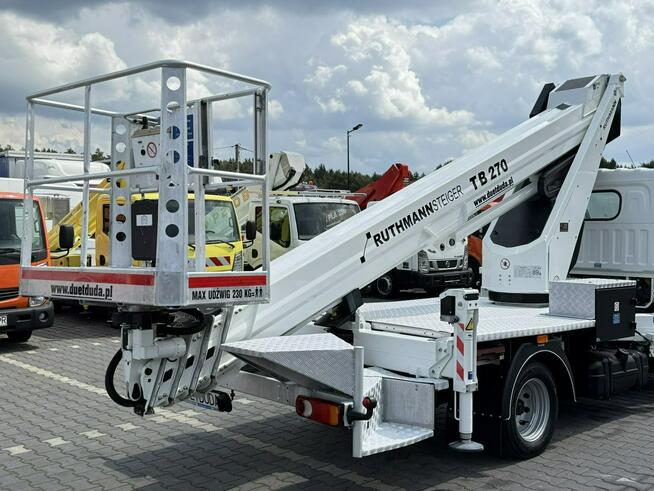 Nissan Cabstar Podnośnik Koszowy 27m RUTHMANN TB 270.3 Zwyżka UDT Wumag GSR 15m w bok