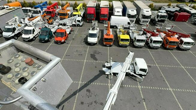 Nissan Cabstar Podnośnik Koszowy 27m RUTHMANN TB 270.3 Zwyżka UDT Wumag GSR 15m w bok