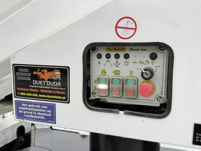 Nissan Cabstar Podnośnik Koszowy 20m Palfinger P200 A Smart Zwyżka UDT Wumag GSR P7