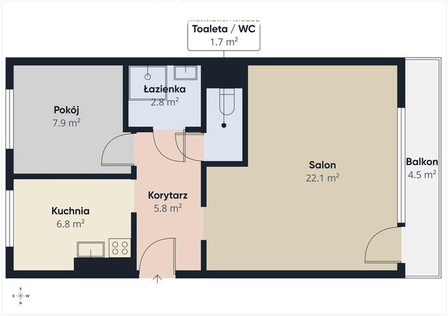 Mieszkanie przy Emilii Plater 3 w Gołdapi