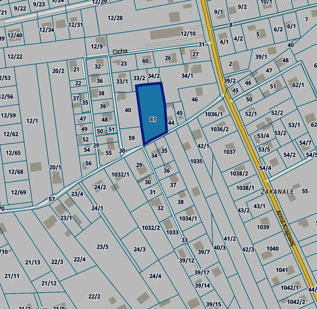 Działka na sprzedaż Ostrowiec Świętokrzyski – Zofiówka 2492 m²