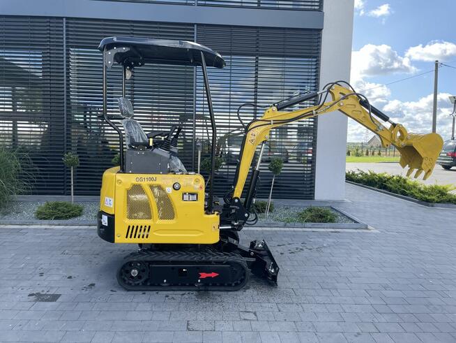 1T Koparka Gunter Grossmann GG1100J, rozsuwane gąsienice