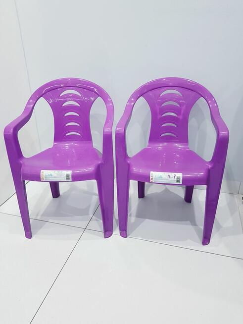 Dziecięce plastikowe krzesełka + gratis