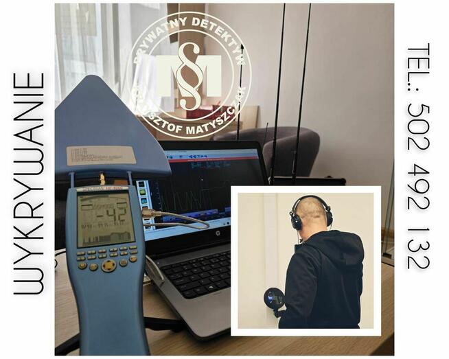 Detektyw Wykrywanie Podsłuchów, Kamer i GPS