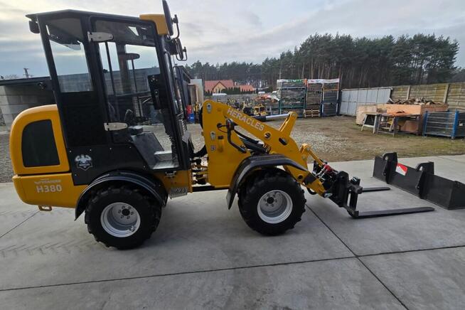 Ładowarka przegubowa HERACLES H380 YANMAR udźwig 1800kg