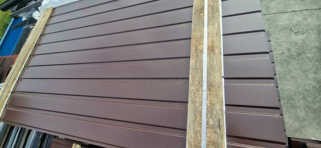 Blacha panelowa t-6 brąz 8017 połysk 2 gatunek