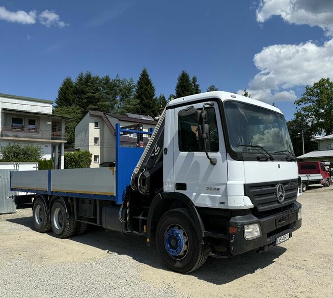 Mercedes Actros 2632 6x4 + HDS | Paka 6,9 m | Stan BDB