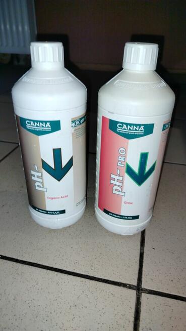 Nawozy Canna Ph-Grow i Organo Acid POLECAM