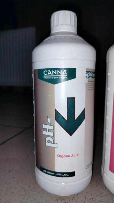 Nawozy Canna Ph-Grow i Organo Acid POLECAM