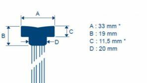 Szczotka listwowa techniczna uniwersalna