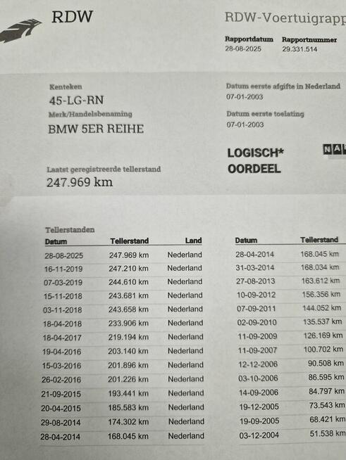 Piękny kolor BMW 525 e39 2003 - świeżo sprowadzony