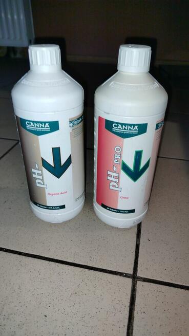 Nawozy Canna Ph-Grow i Organo Acid POLECAM