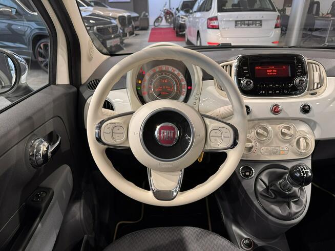 Fiat 500 1.2 69KM M5 2016 r., salon PL, przebieg tylko 32tys.km, stan idealny