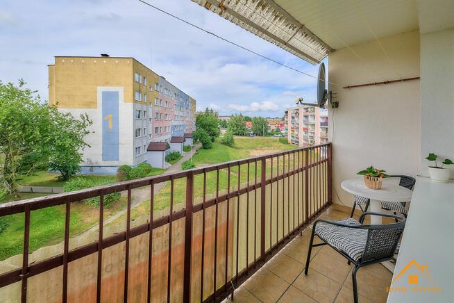 Słoneczne z przestronnym balkonem