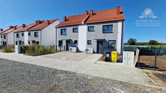 Dom w zab. bliźniaczej 110,42m2+antresola 16,84 -z pompą ciepła/Lisowic