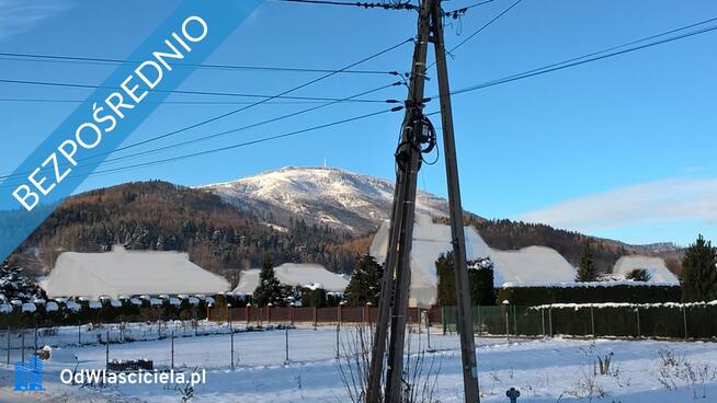 działka budowlana na sprzedaż gmina Lipowa pow.żywiecki