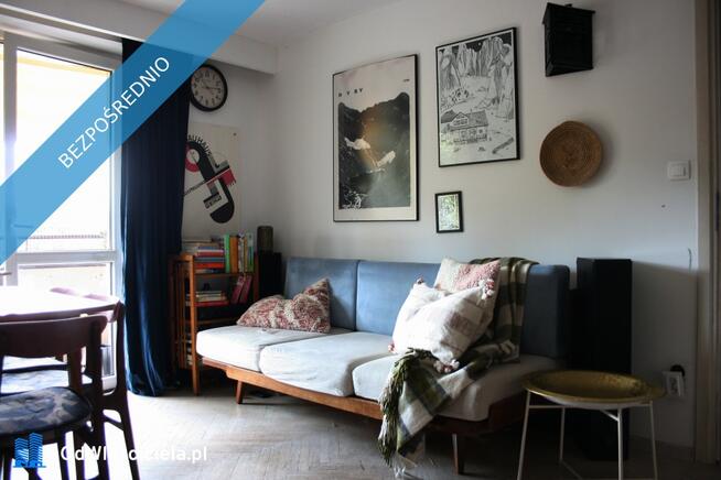 BEZPOŚREDNIO! Jasne mieszkanie 42m2 w centrum, w okolicy Salwatora. 10 minut na piechotę do Rynku. 5