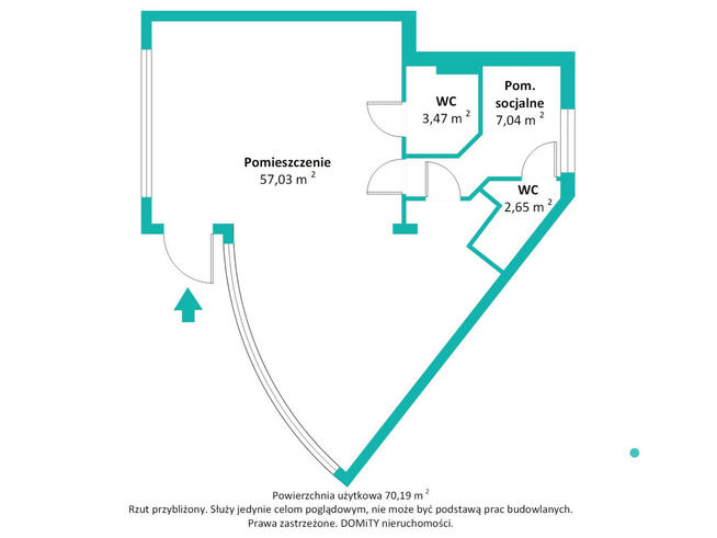 Lokal użytkowy Wrocław gm. Wrocław-Krzyki Krzyki, Krzycka