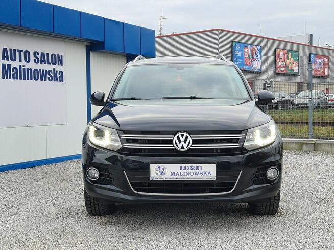 Volkswagen Tiguan 4x4 Skóra El+Grzane Fotele Navi Xenon Led PDC Klimatronik Sensory Alu
