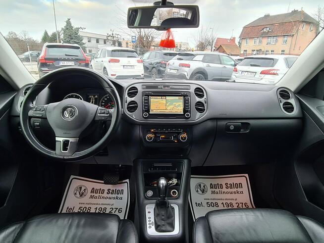 Volkswagen Tiguan 4x4 Skóra El+Grzane Fotele Navi Xenon Led PDC Klimatronik Sensory Alu