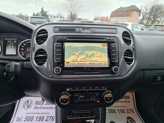 Volkswagen Tiguan 4x4 Skóra El+Grzane Fotele Navi Xenon Led PDC Klimatronik Sensory Alu
