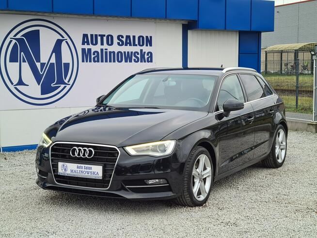 Audi A3 S-Tronic Navi Xenon Led Grzane Fotele 2xPDC Klimatronik Relingi Alu
