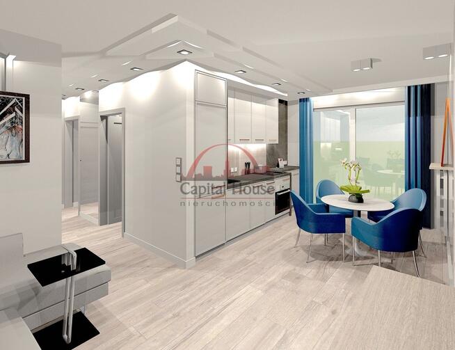 Trzypokojowe duży balkon, garaż, Mokotów