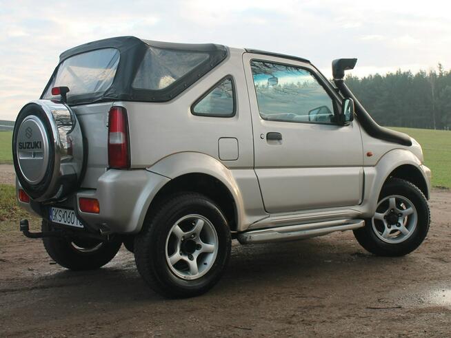 Suzuki Jimny 1.3 Benzyna 80 KM 4X4 Cabrio NAPĘDY Elektryka SANTANA Reduktor HAK !