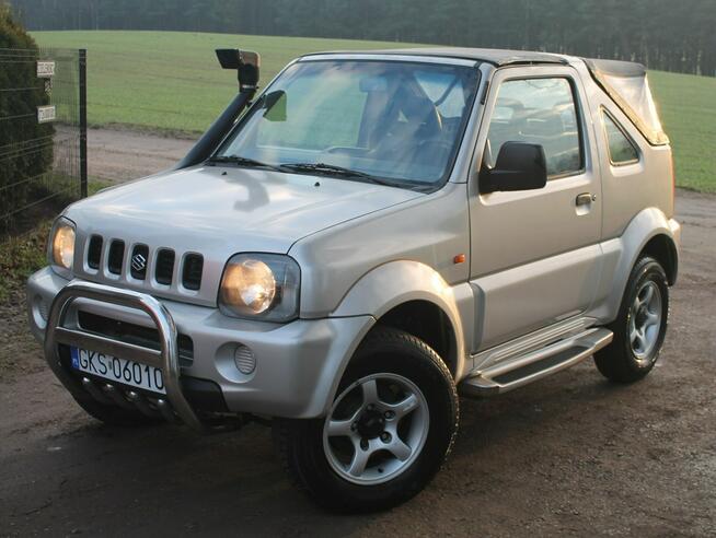 Suzuki Jimny 1.3 Benzyna 80 KM 4X4 Cabrio NAPĘDY Elektryka SANTANA Reduktor HAK !